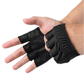 Copeflap Training Gloves, Pullups, Muscle Training, Fingercutting, Gloves, Blister Prevention, Thin, Anti-slip (M, Black)
