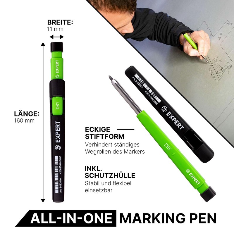EXPERT Deep Hole Combination Set (Deep Hole & Dry Marker)