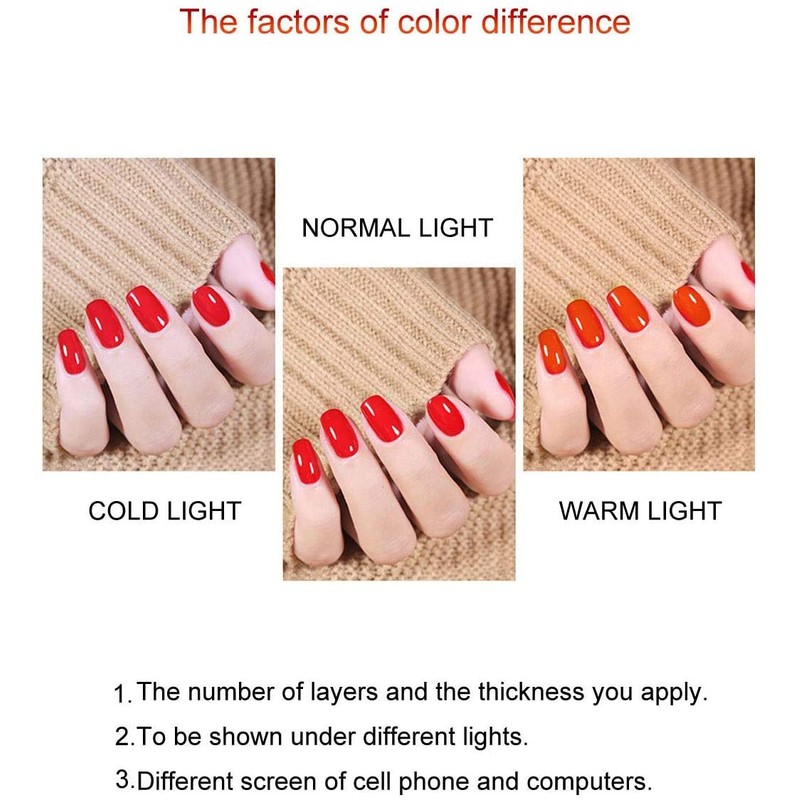 Vishine Soak-Off UV LED Gel Polish Nail Art Manicure Lacquer