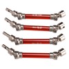 4Pcs Front Rear CVD Drive Shaft Coupler Set 1/10 Scale