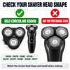 Replacement Shaver Head Assembly for Old Philips Norelco S5000 Series