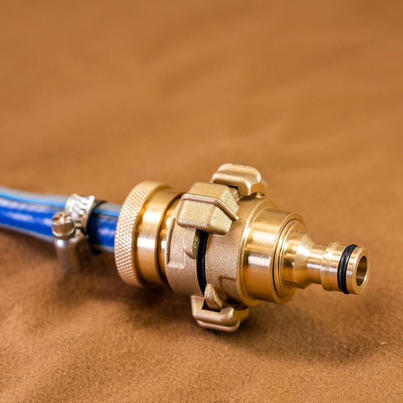 1 Inch Male Thread Brass Quick Coupling Tap Adapter with