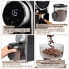 DITOSH Electric Coffee Grinder Touchscreen 2-14 Cup Conical Burr Coffee