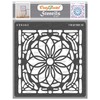 CrafTreat Reusable Flower Stencils for Painting on Wood, Canvas, Paper,