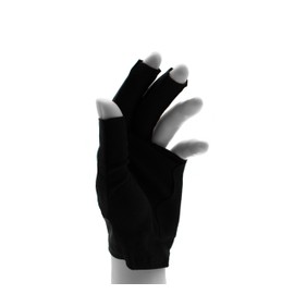 BILMAG Billiard Accessories OSC Glove, Left Hand, S/M & L/XL (Black, L/XL)