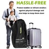 Bestbless Stroller Travel Bag, Portable Pram Bag for Airplane, Car