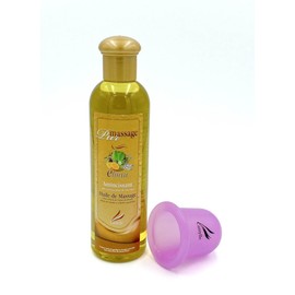 Camylle - Elinya massage oil - high-quality massage oil for traditional massage or gingham shower - detoxifying with pure and intense aromas - 250 ml