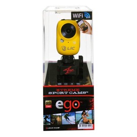 Liquid Image Ego HD 1080P WiFi Action Video Camera - Yellow