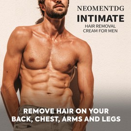 Hair Removal Cream For Men, Intimate/Private Hair Removal Cream for Men - Painless, Flawless, Soothing Depilatory for Unwanted Male Hair In Intimate/Private Area, Suitable For All Skin Types…