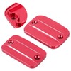 Front Brake Clutch Cylinder Fluid Reservoir Cap Cover Fit for