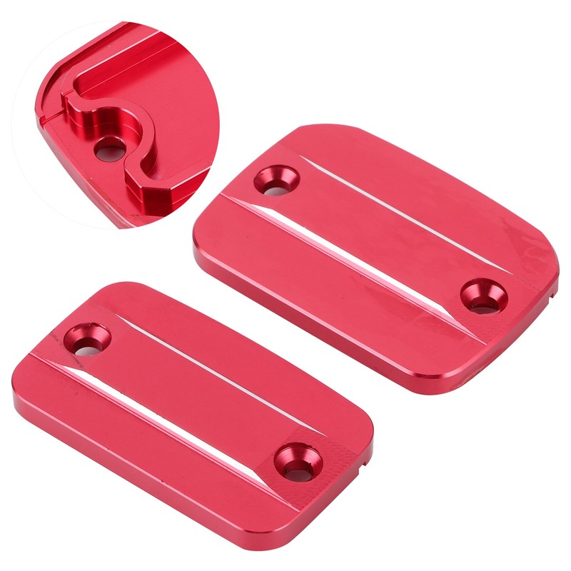Front Brake Clutch Cylinder Fluid Reservoir Cap Cover Fit for