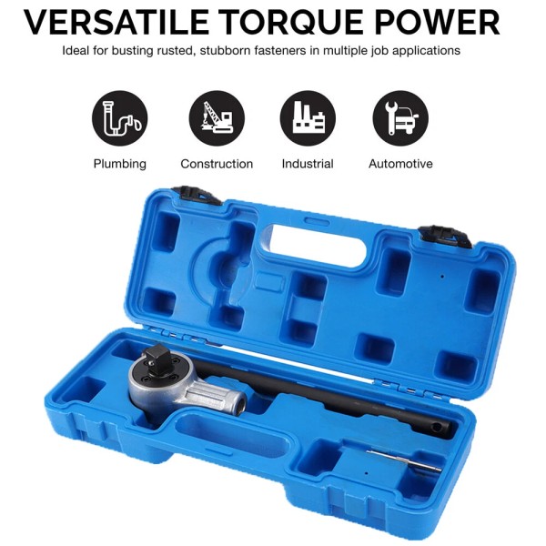 CARBOLE 03715B 1/2" Drive Torque Wrench 1100FT-Pound Heavy Duty Torque