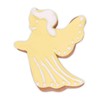 Staedter Stainless Steel Angel Cookie Cutter, 7.5 cm, Silver