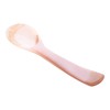 WANGCL Set of 2 Egg Spoons Mother of Pearl Handmade