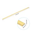PATIKIL 1/12 x 5/16 x 12" H59 Brass Flat Bar,