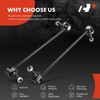 A-Premium 2Pcs Front Sway Bar Links Stabilizer Bar Links, Compatible