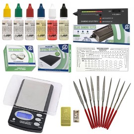 JSP Gold Silver Jewelry Test Kit 10K 14K 18K 24K Digital Scale Diamond Tester Acid