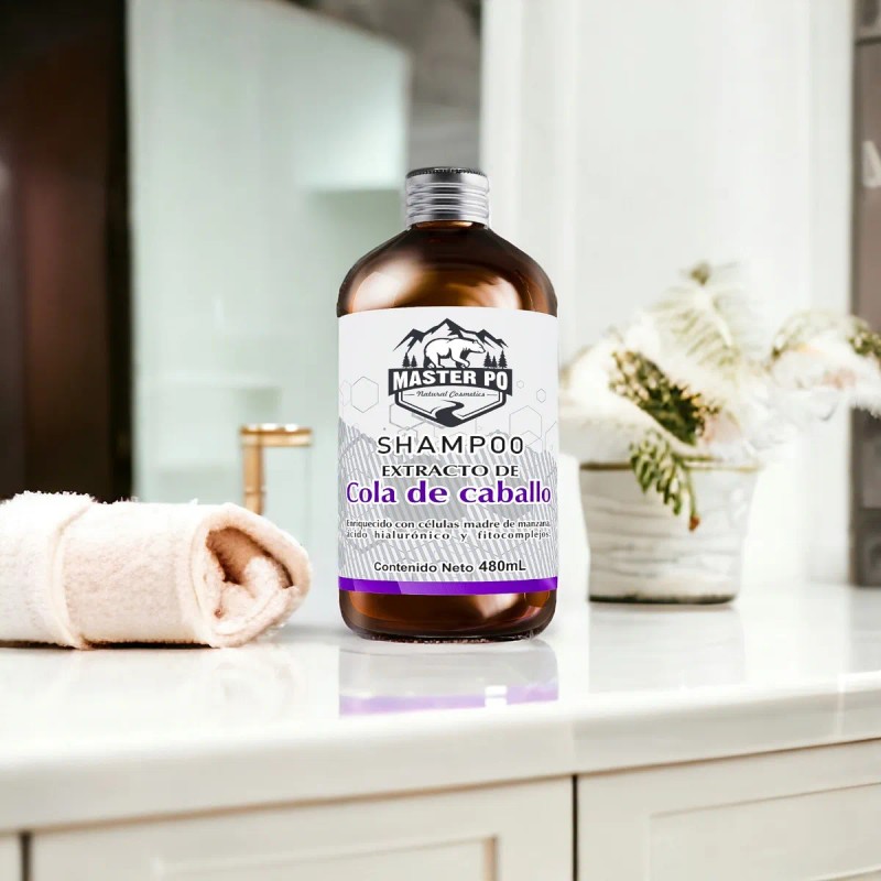 Shampoo Cola De Caballo Células Madre Crecimiento Master Po