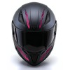 customTAYLOR33 High-Intensity Grade Premium Reflective Tribal Flame Helmet Decals, Motorcycle