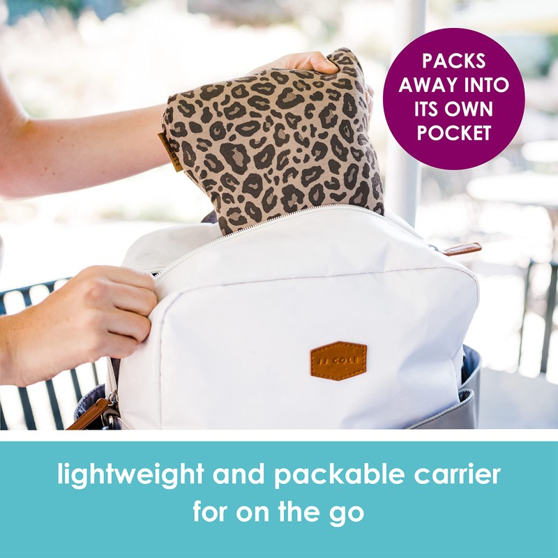 JJ Cole Luma™ Packable Carrier – 4-Position Baby Carrier –