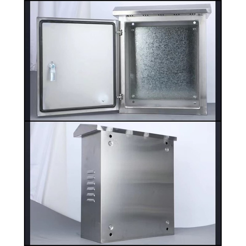 304 Stainless Steel Electrical Box 20'' x 16'' x 8''