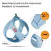 Vest Harness curli Clasp Air-Mesh Skyblue M