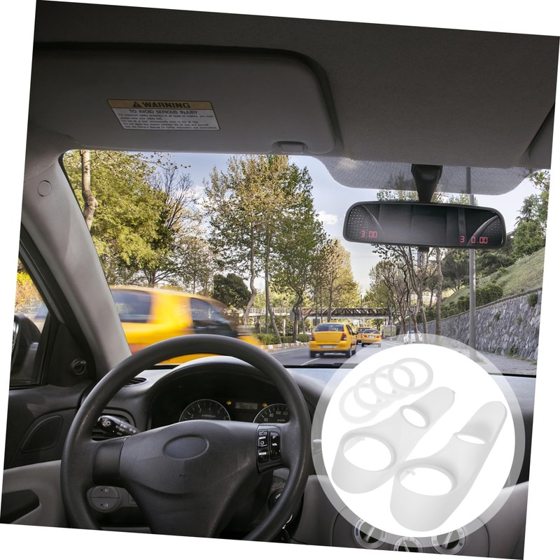Gatuida 1pair Auto Audio Speaker Column Bracket Gasket Lightweight Washer