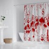 Careyoungs Bloody Hand Shower Curtain Halloween Theme Help Me Horror