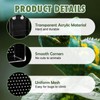 Swirge Chameleon Feeder Box with Suction Cups, Acrylic Feeding Bowl