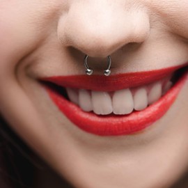 SAFIGLE 12pcs Stainless Steel Ear and Nose Ring Silver Nose Hoop Nose Decoration Gold Earrings Dangle Jewelry for Women Earrings Unique Nose Studs Decorative Nose Ring Nose Ring Hoop