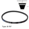 sourcing map B-787 V-Belt Drive Belt 787 mm (31 Inches)