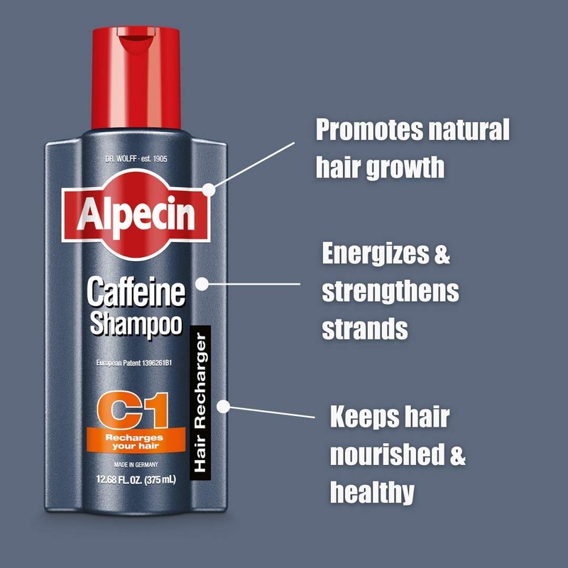 Alpecin C1 Caffeine Shampoo 8.45 Oz (Pack of 3) I
