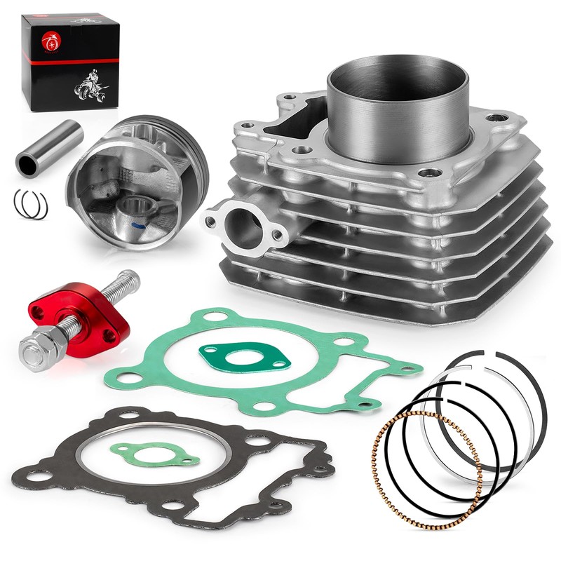 Engine Cylinder Piston Rings Gasket Kit & Tensioner for Kawasaki
