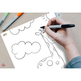 Blank White Cardstock 12” x 18” Inches | Heavyweight 80lb Cover (218 gsm) | 50 Sheets Per Pack