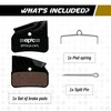 epic Disc Brake Pads with Cooling Fins | Fits N03A,