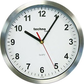 Technoline WT 7650 Quartz Wall Clock Ø 25 cm Silver