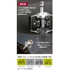 GORIX Bicycle Pedal, Binding Pedal, Double Sided Binding Pedal, 3