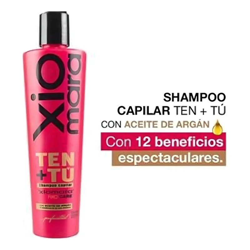 Shampoo Ten + Tu 12 Beneficios Aceite De Argan Xiomara