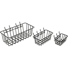 Dorman Hardware 4-9845 Assorted Pegboard Wire Basket Set, Pack of 3