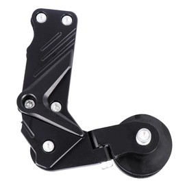 iplusmile Motorcycle Chain Adjuster Regulator Automatic Tensioner with Support Spool for Chains Easy Installation Design Suitable for Modified Motorbikes Black
