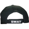 NuJake Adults Fancy Dress S.W.A.T Baseball Cap Adjustable Strap SWAT