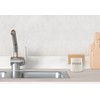 Kook Ceramic Sponge Holder, Speckled Stoneware Caddy, Countertop Soap and