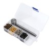 Grommets Tool Metal Eyelets Kit, 2mm Mini Grommets Copper Metal