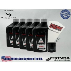 Honda Cyclemax Standard GN4 10W-30 Oil Change Kit fits 2021-2025 Honda REBEL 1100