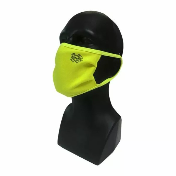 National Safety Apparel NSA MASK2-Y2 Hi-Vis FR Double-Layer Face Mask