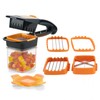5 in 1 Multifunction Vegetable Cutter Fruit Salad Garlic Chopper