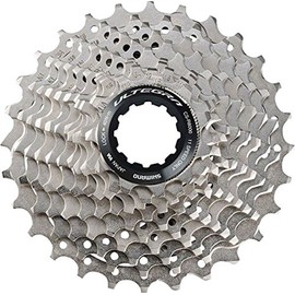 SHIMANO Unisex Cs-r8000 Shimano Ultegra CS R8000 Cassette 11 fold grey Design 28T 2018 7 speed freewheel, Grey, 11-28T UK
