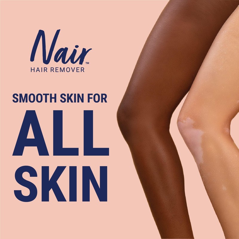 Nair Sensitive Formula Shower Cream Hair Remover with Coconut Oil