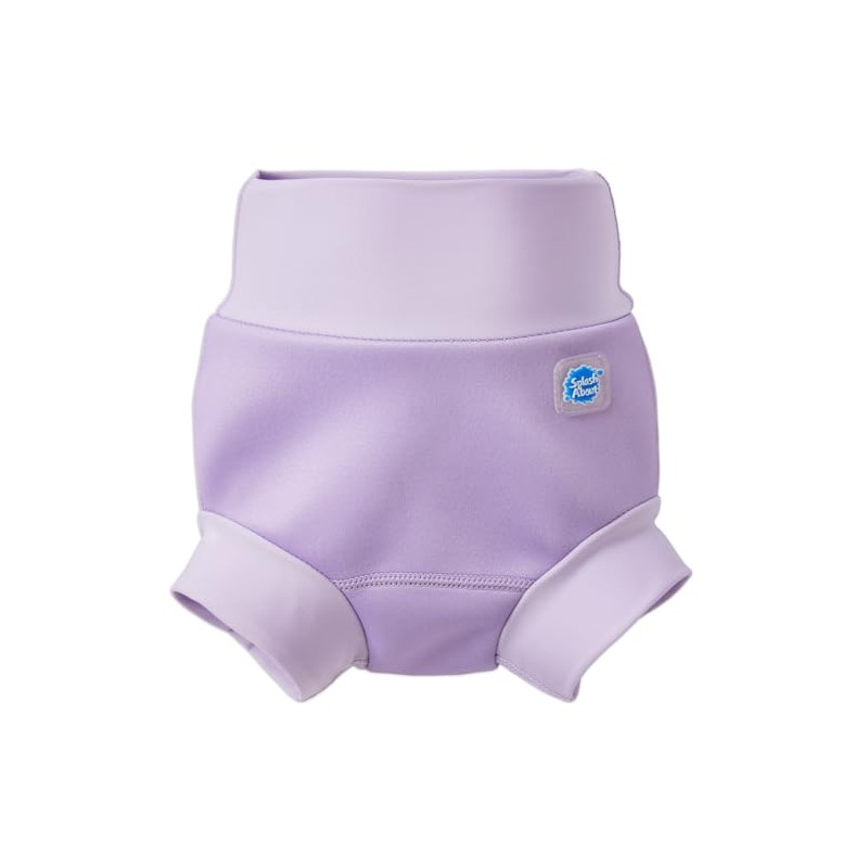 Splash About Happy Nappy Swim Nappy, Lilac, 6-12 Months