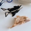 Novelty Big Orca Whale Hair Clip,Acetate Hair Claw,Big Hair Clips